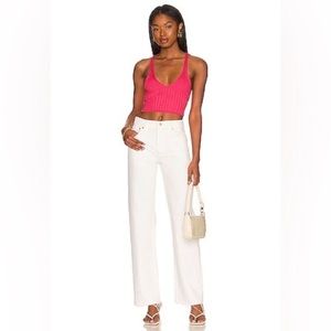 Lovers & Friends White Dustin Boyfriend Jeans